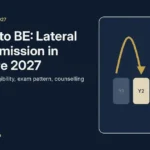 Diploma to BE lateral entry admission in Bangalore 2027 through DCET